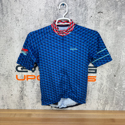 Rapha Supercross Men's Medium Blue Cycling Jersey