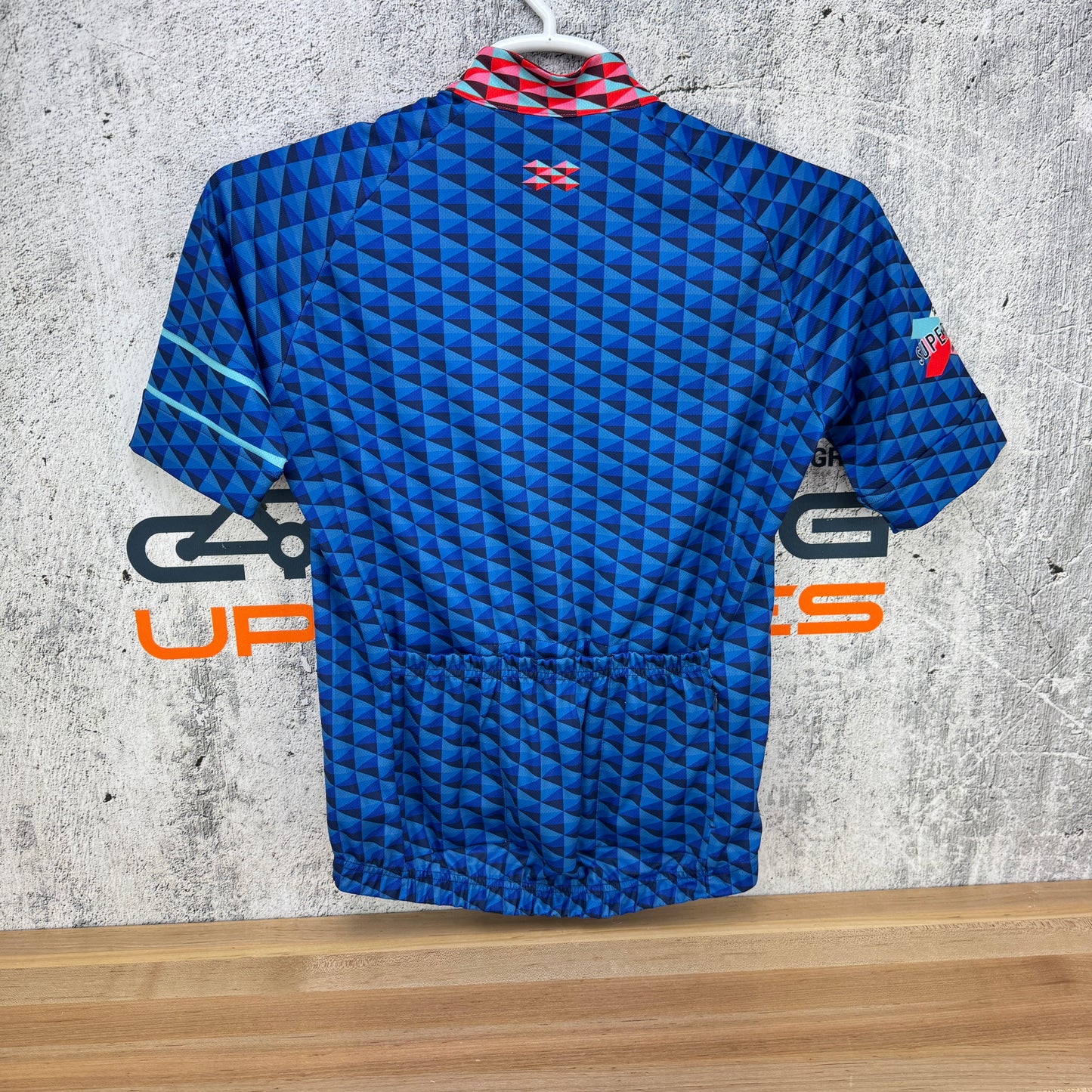 Rapha Supercross Men's Medium Blue Cycling Jersey