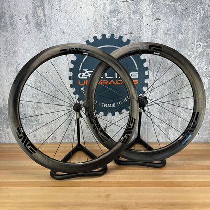 Low Mile! Enve SES 4.5 Carbon Clincher Wheelset 700c Rim Brake Carbon Hubs