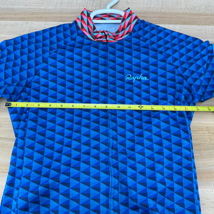 Rapha Supercross Men's Medium Blue Cycling Jersey