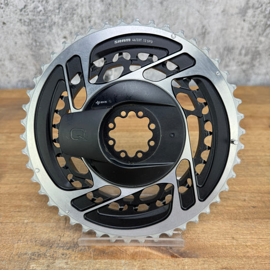 SRAM Red AXS Quarq 8-Bolt 46/33t 12-Speed Power Meter Chainring Set 250g