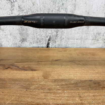 Low Mile! Zipp SL80 Race 40cm Carbon 80mm Reach Handlebar for Sram Blips 240g