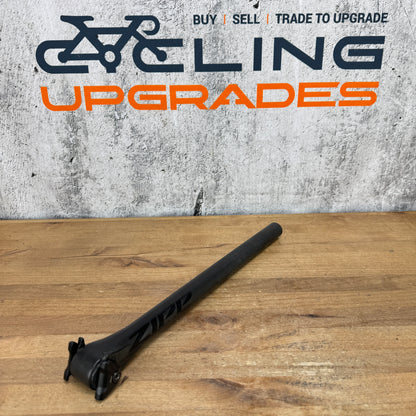 Low Mile! Zipp SL Speed 27.2mm 400mm Zero Offset Carbon Bike Seatpost 191g