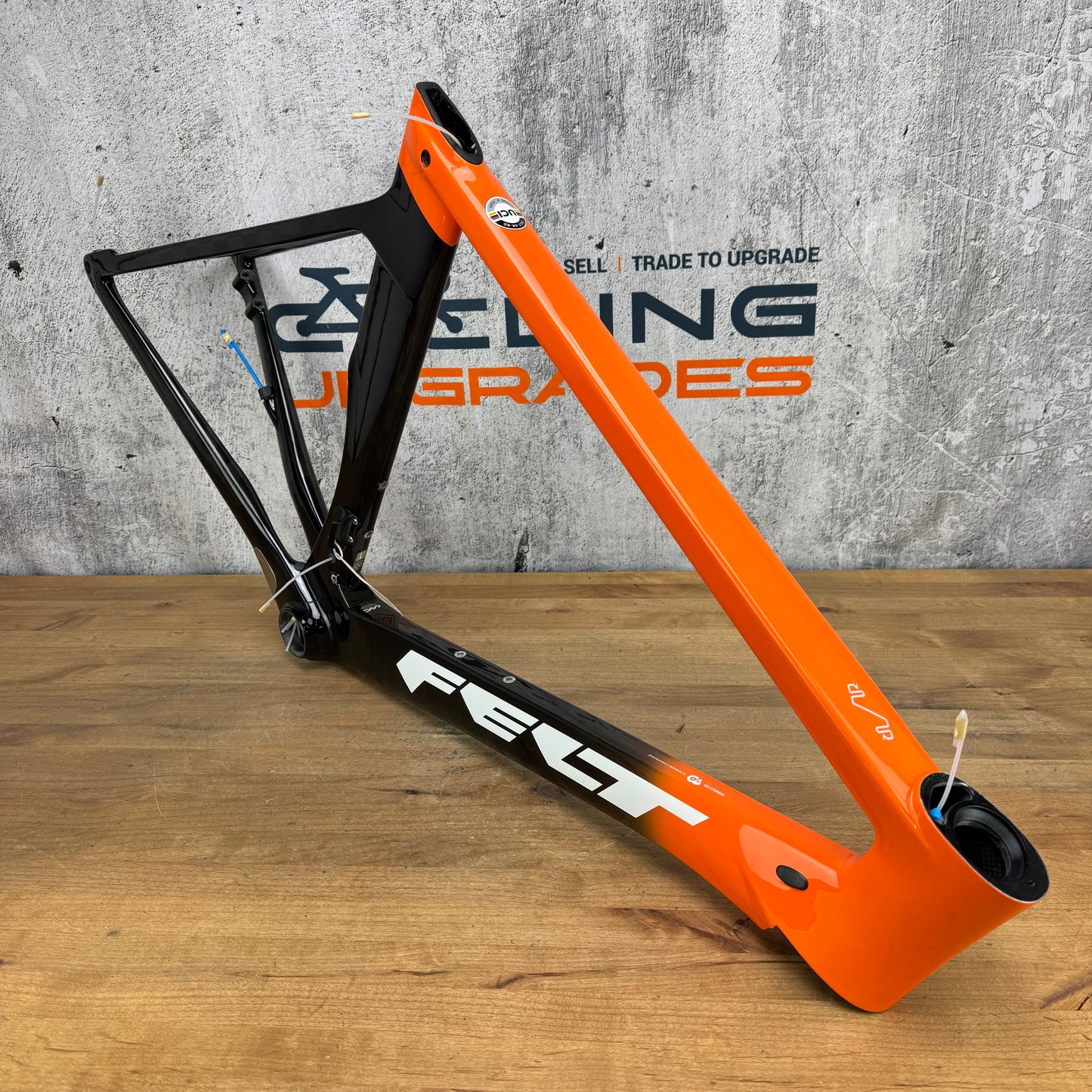 New! 2020 Felt AR Advanced Team Rally 56cm Carbon Disc Frame Only 700c Orange