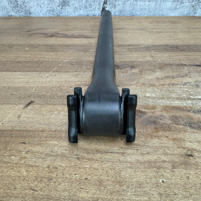 Low Mile! Zipp SL Speed 27.2mm 400mm Zero Offset Carbon Bike Seatpost 191g