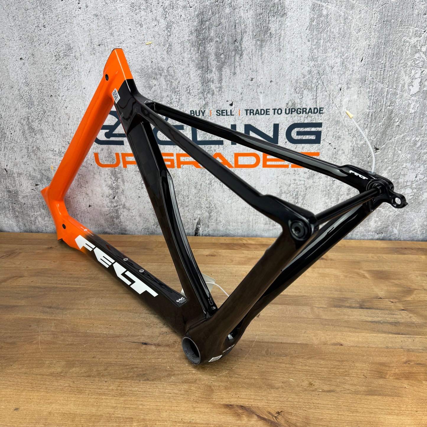New! 2020 Felt AR Advanced Team Rally 56cm Carbon Disc Frame Only 700c Orange