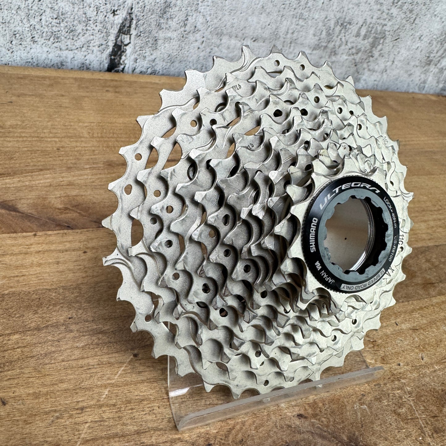 Low Mile! Shimano Ultegra CS-R8100 11-34t 12-Speed "Light Wear" Cassette 341g