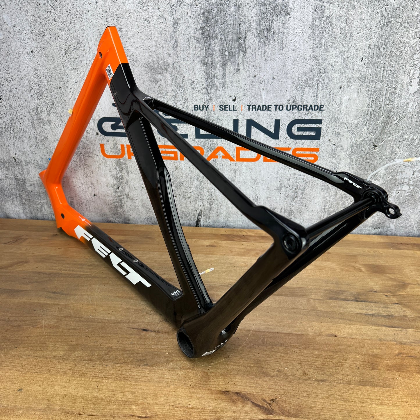 New! 2020 Felt AR Advanced Team Rally 58cm Carbon Disc Frame Only 700c Orange