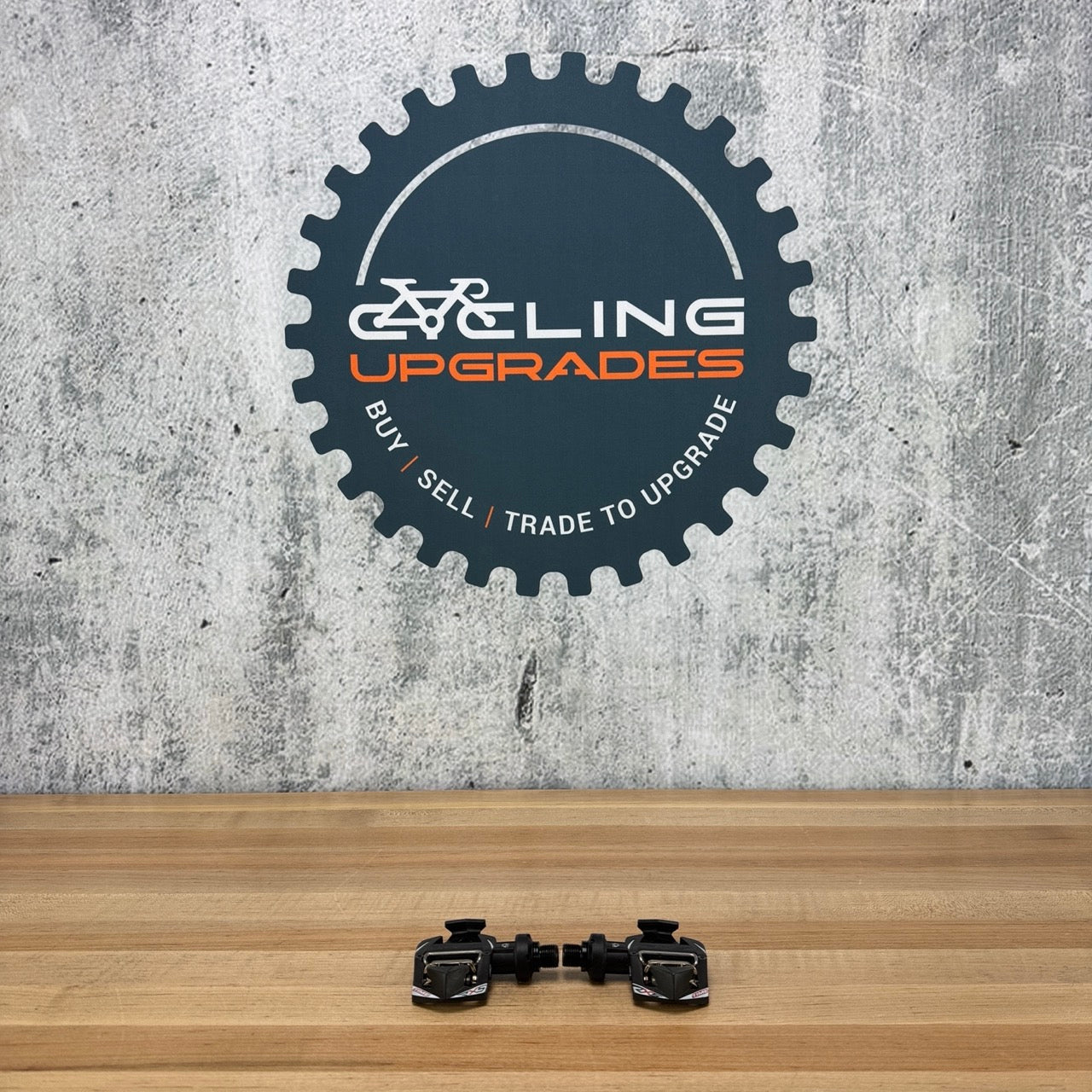 Low Mile! Time RXS Carbon Clipless Road Bike Pedals 230g Without Cleats