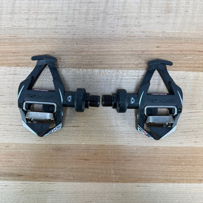 Low Mile! Time RXS Carbon Clipless Road Bike Pedals 230g Without Cleats