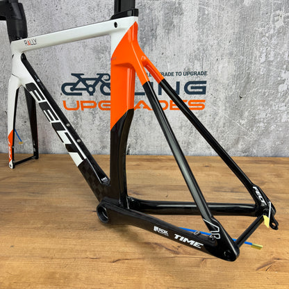 New! 2020 Felt AR Advanced Team Rally 54cm Carbon Disc Frameset Orange/White