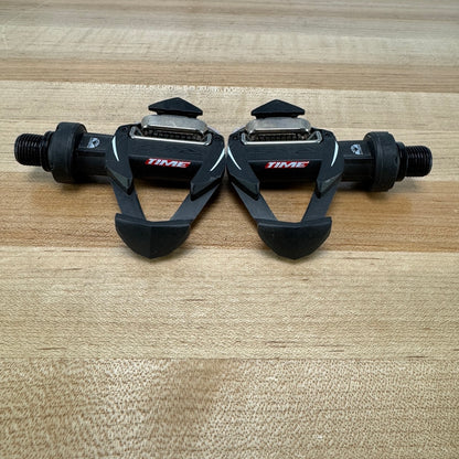Low Mile! Time RXS Carbon Clipless Road Bike Pedals 230g Without Cleats