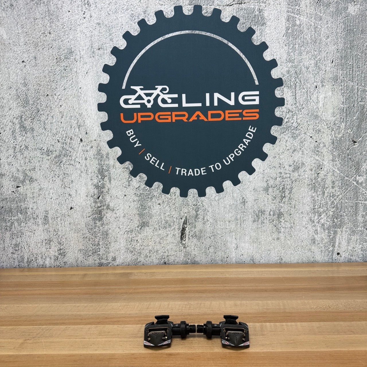Low Mile! Time RXS Carbon Clipless Road Bike Pedals 234g Without Cleats