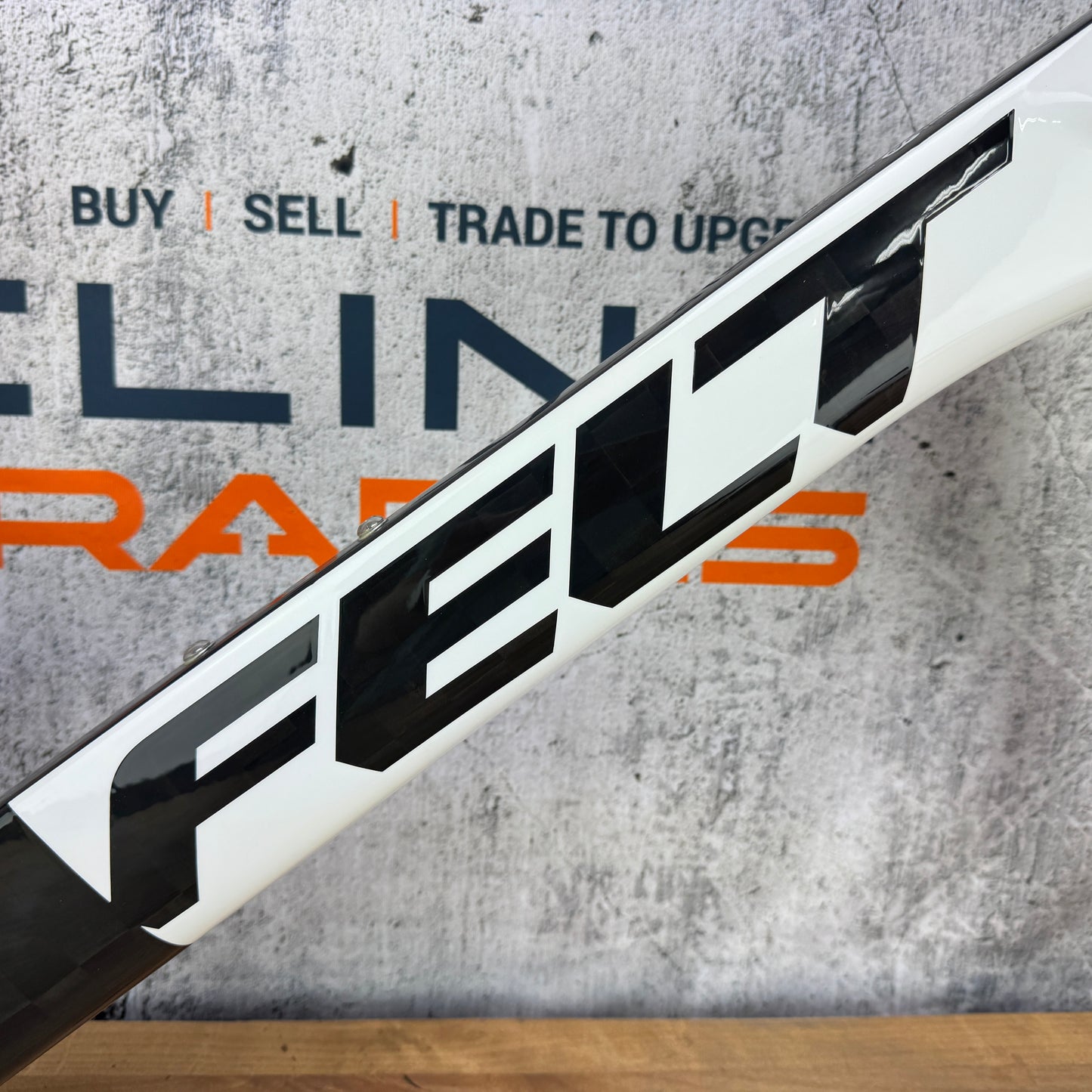 New! 2020 Felt AR Advanced Team Rally 51cm Carbon Disc Frameset Orange/White