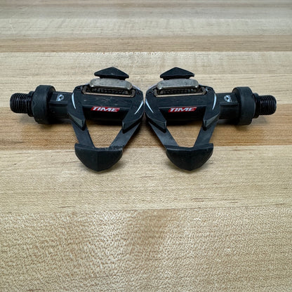Low Mile! Time RXS Carbon Clipless Road Bike Pedals 234g Without Cleats