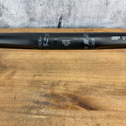 Easton EC70 AX Carbon 42/49cm 31.8mm Flared Gravel Bike Handlebar 220g