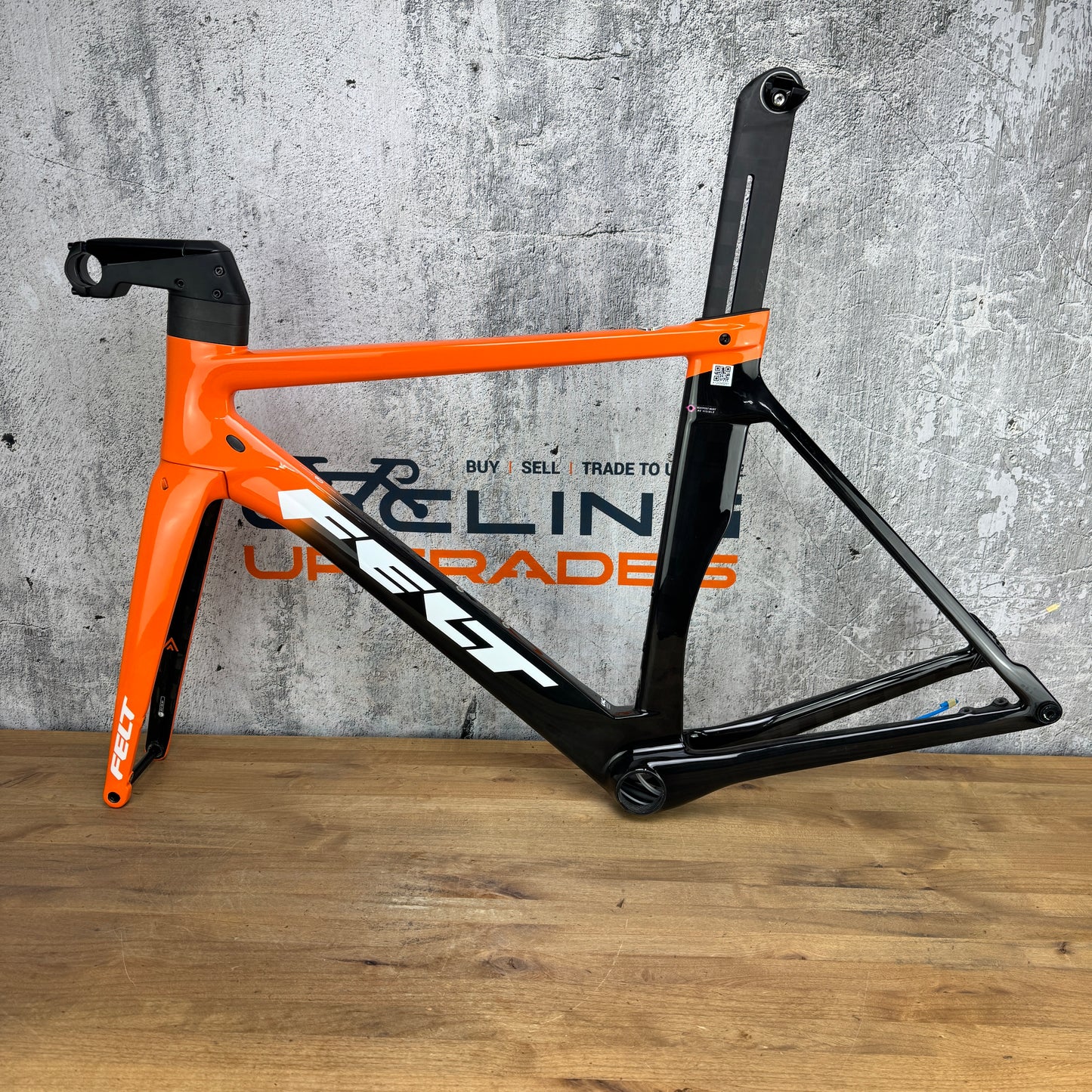 New! 2020 Felt AR Advanced Team Rally 54cm Carbon Disc Frameset 700c Orange