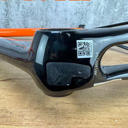 New! 2020 Felt AR Advanced Team Rally 54cm Carbon Disc Frameset 700c Orange