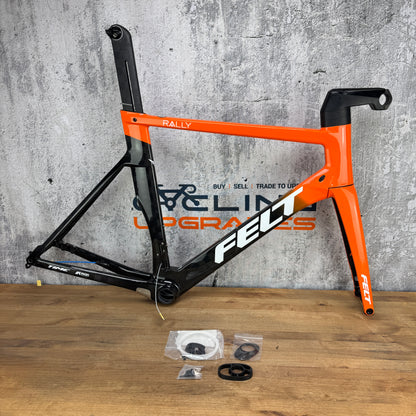 New! 2020 Felt AR Advanced Team Rally 58cm Carbon Disc Frameset 700c Orange