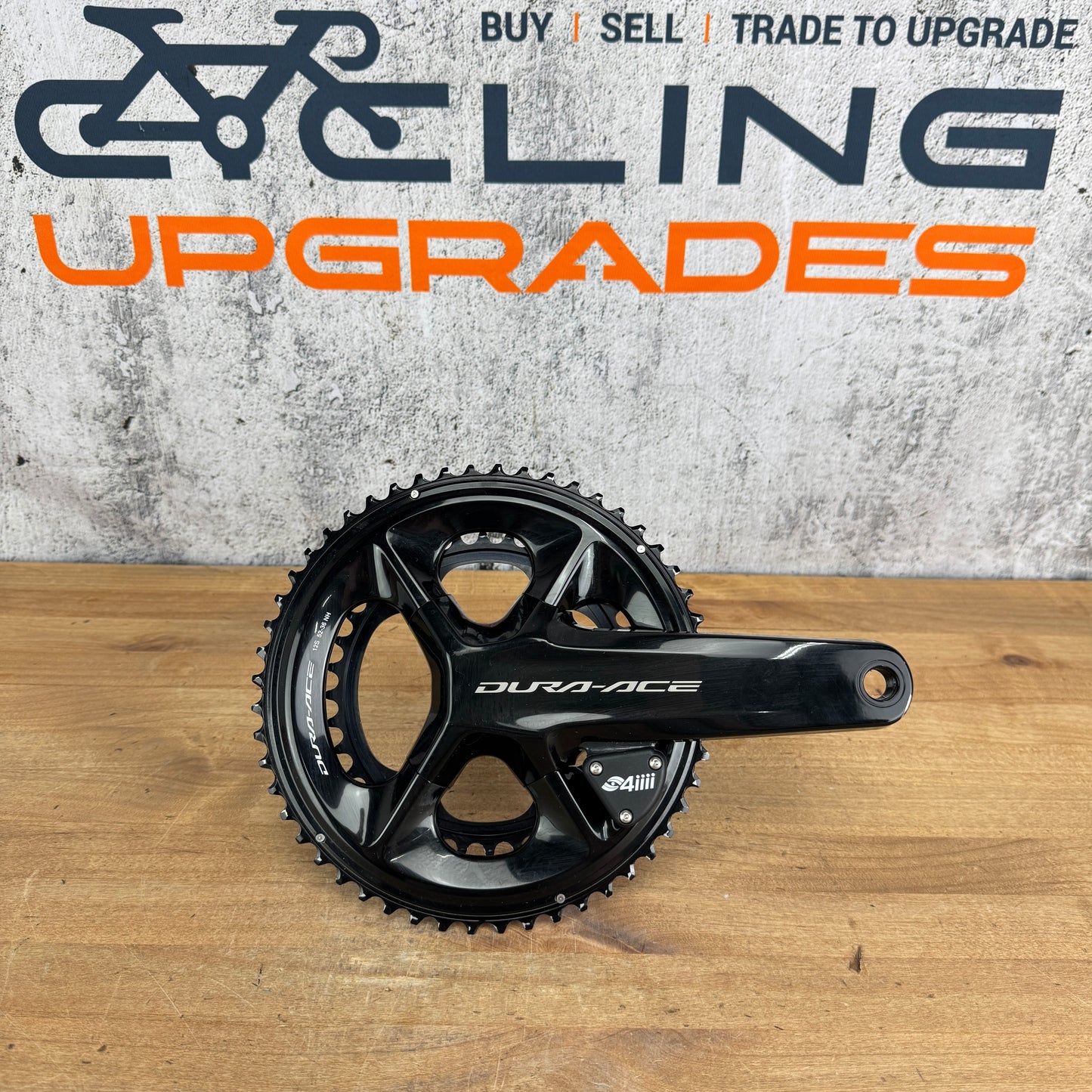 Shimano Dura-Ace FC-R9200 4iiii 172.5mm 52/36t Dual Sided Power Meter Crankset
