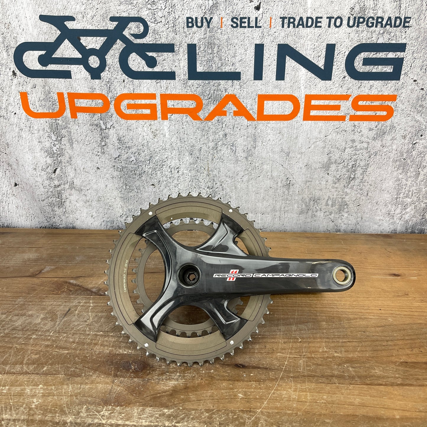 Campagnolo Record 11 FC15-RE262C 50/34t Carbon 11-Speed 172.5mm Crankset