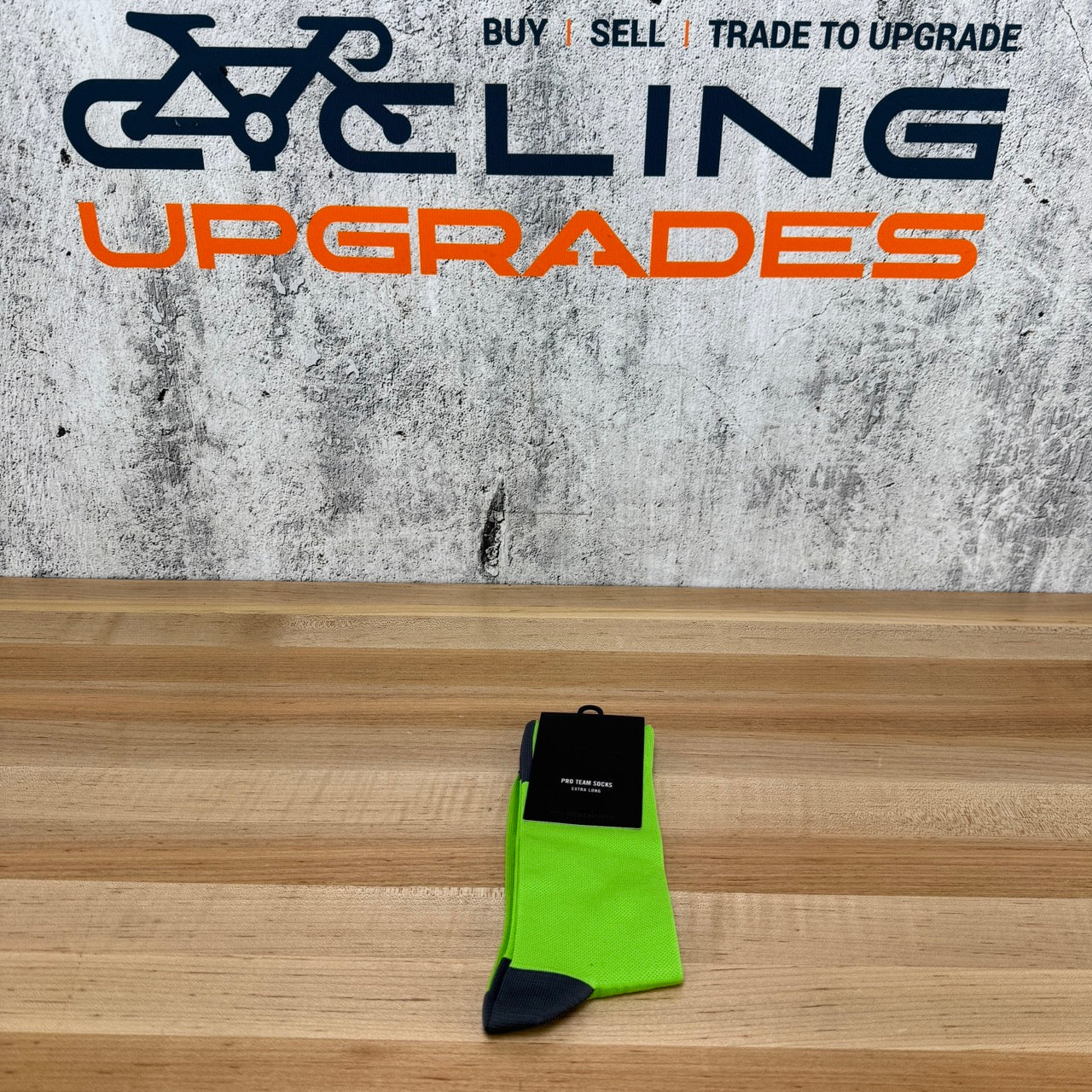 New! Rapha Pro Extra Long Medium Green Cycling Socks
