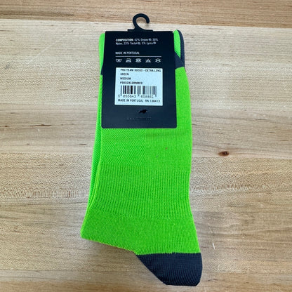 New! Rapha Pro Extra Long Medium Green Cycling Socks