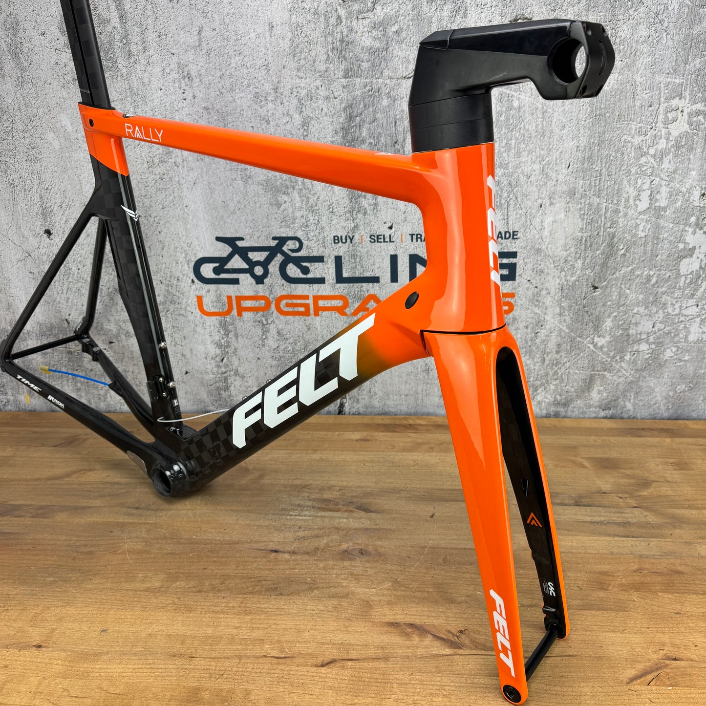 New! 2020 Felt AR Advanced Team Rally 58cm Carbon Disc Frameset 700c Orange