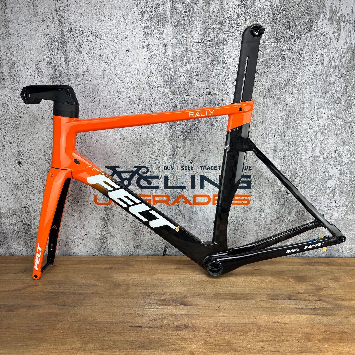 New! 2020 Felt AR Advanced Team Rally 58cm Carbon Disc Frameset 700c Orange
