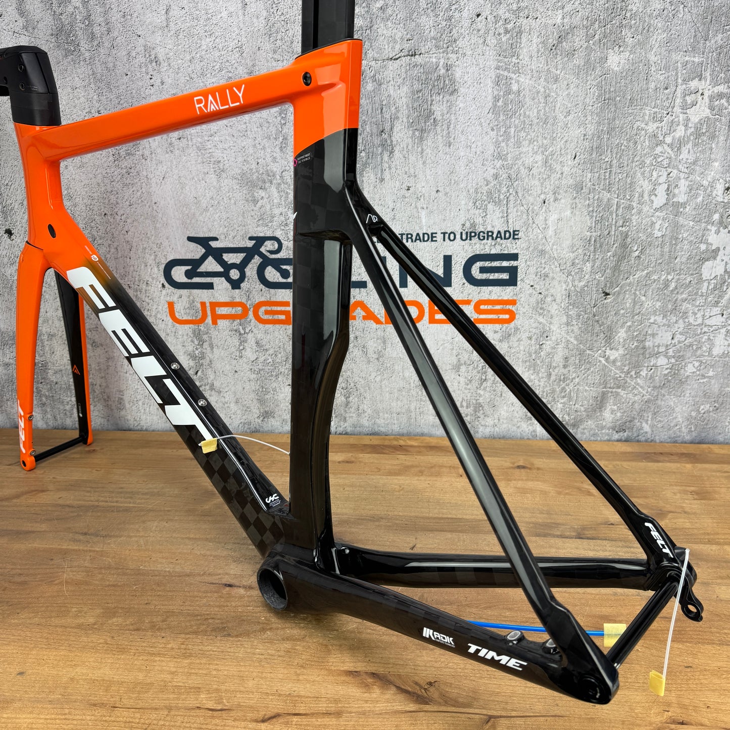 New! 2020 Felt AR Advanced Team Rally 58cm Carbon Disc Frameset 700c Orange