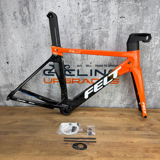 New! 2020 Felt AR Advanced Team Rally 51cm Carbon Disc Frameset 700c Orange