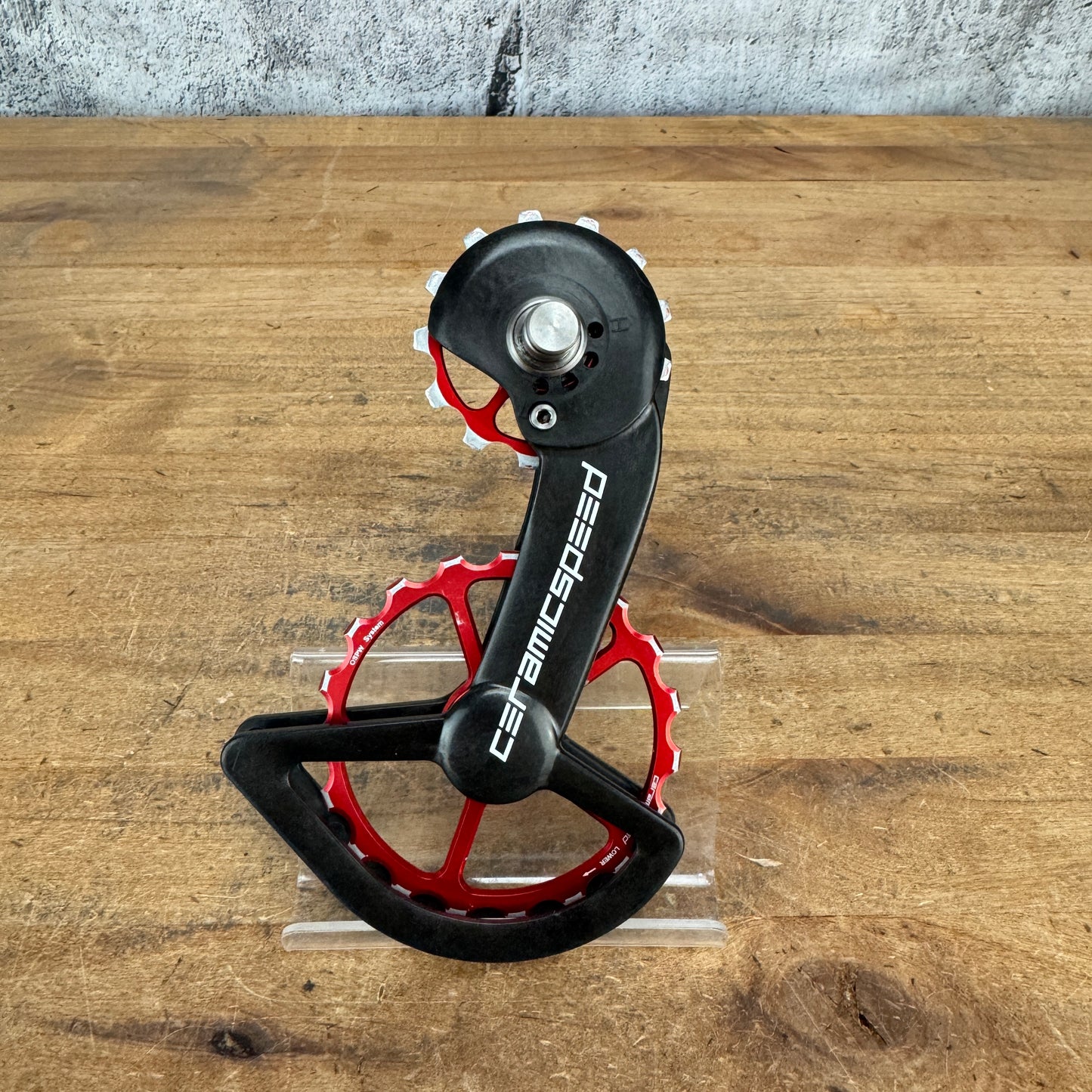 Ceramicspeed OSPW fits Shimano R9150/R8050 Rear Derailleurs Red Pulley Wheels