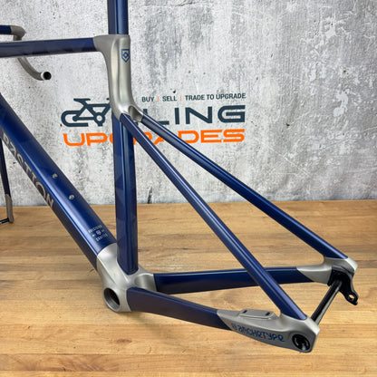 Low Mile! Bastion Archetype 54cm Carbon Titanium Disc Frameset 700c 3021g