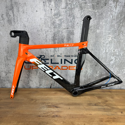 New! 2020 Felt AR Advanced Team Rally 51cm Carbon Disc Frameset 700c Orange