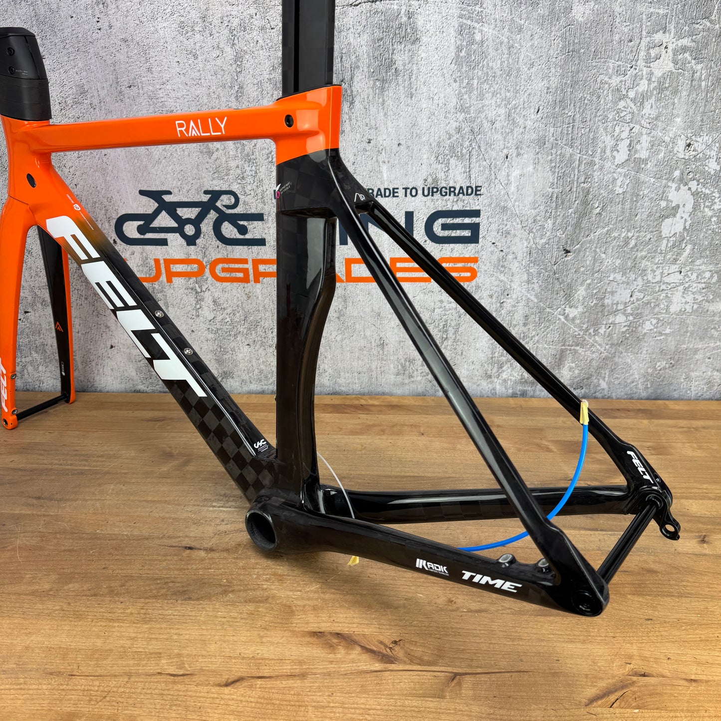 New! 2020 Felt AR Advanced Team Rally 51cm Carbon Disc Frameset 700c Orange