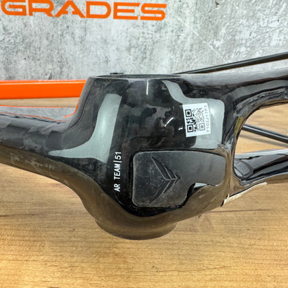 New! 2020 Felt AR Advanced Team Rally 51cm Carbon Disc Frameset 700c Orange