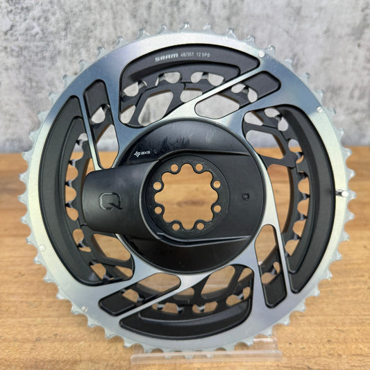 SRAM Red AXS D1 Quarq 48/35t 12-Speed 8-Bolt Power Meter Chainring Set 263g