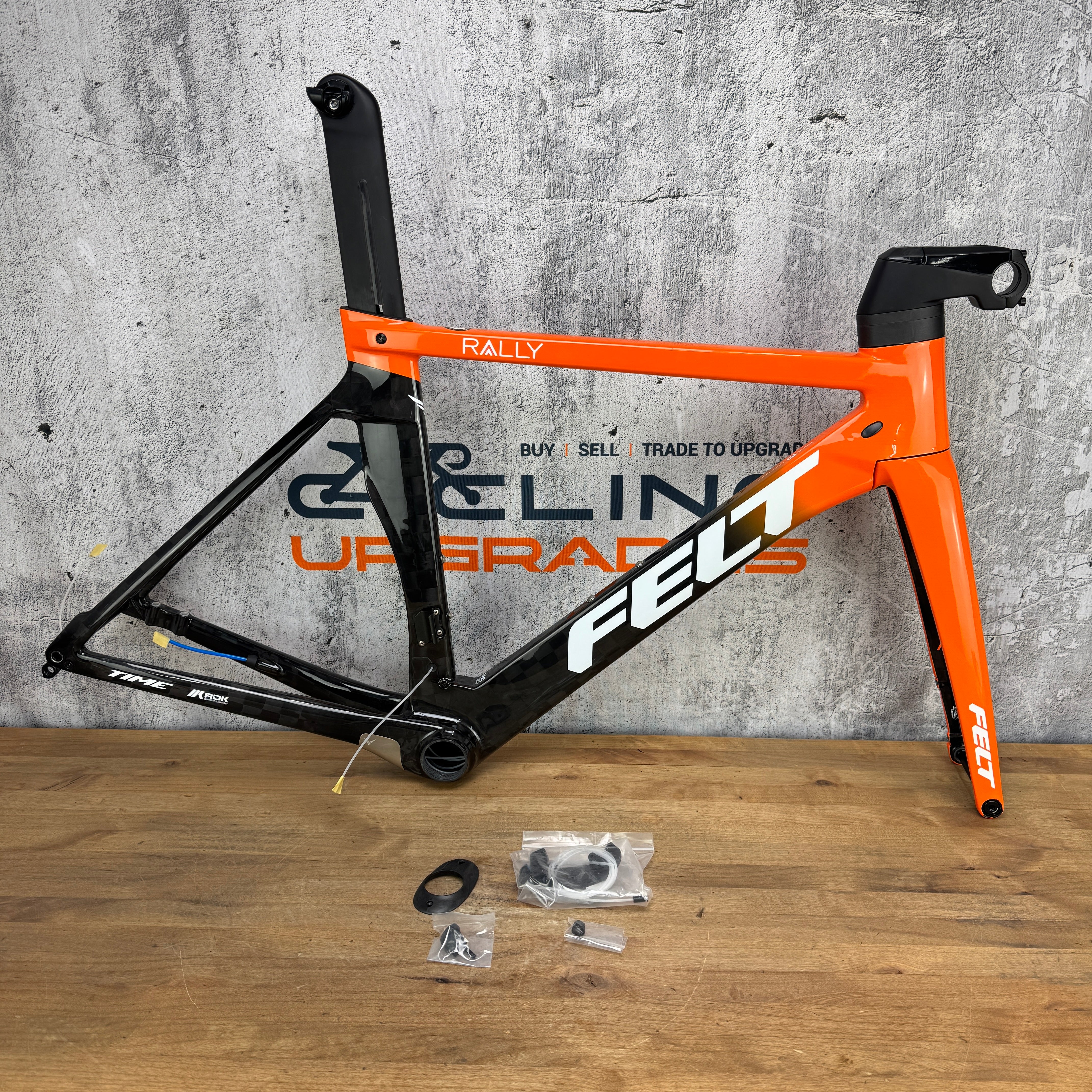 New! 2020 Felt AR Advanced Team Rally 51cm Carbon Disc Frameset