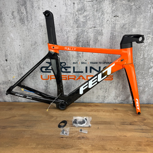 New! 2020 Felt AR Advanced Team Rally 51cm Carbon Disc Frameset 700c Orange