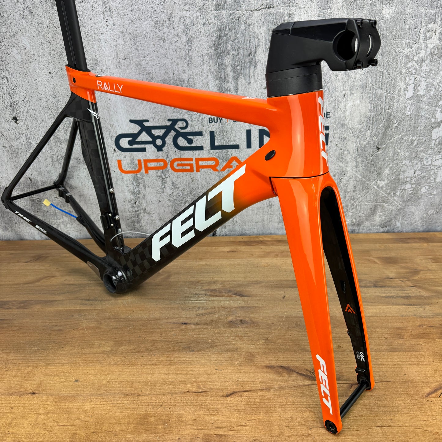 New! 2020 Felt AR Advanced Team Rally 51cm Carbon Disc Frameset 700c Orange