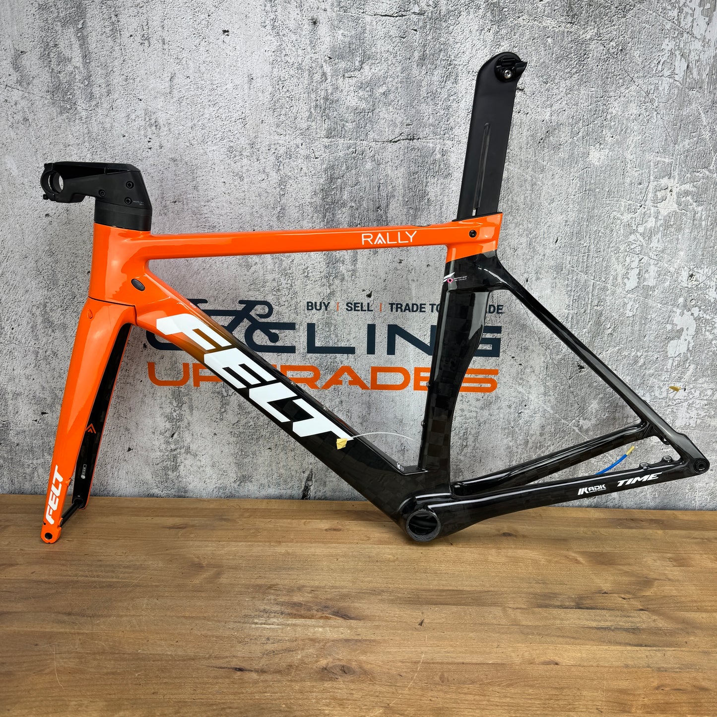 New! 2020 Felt AR Advanced Team Rally 51cm Carbon Disc Frameset 700c Orange