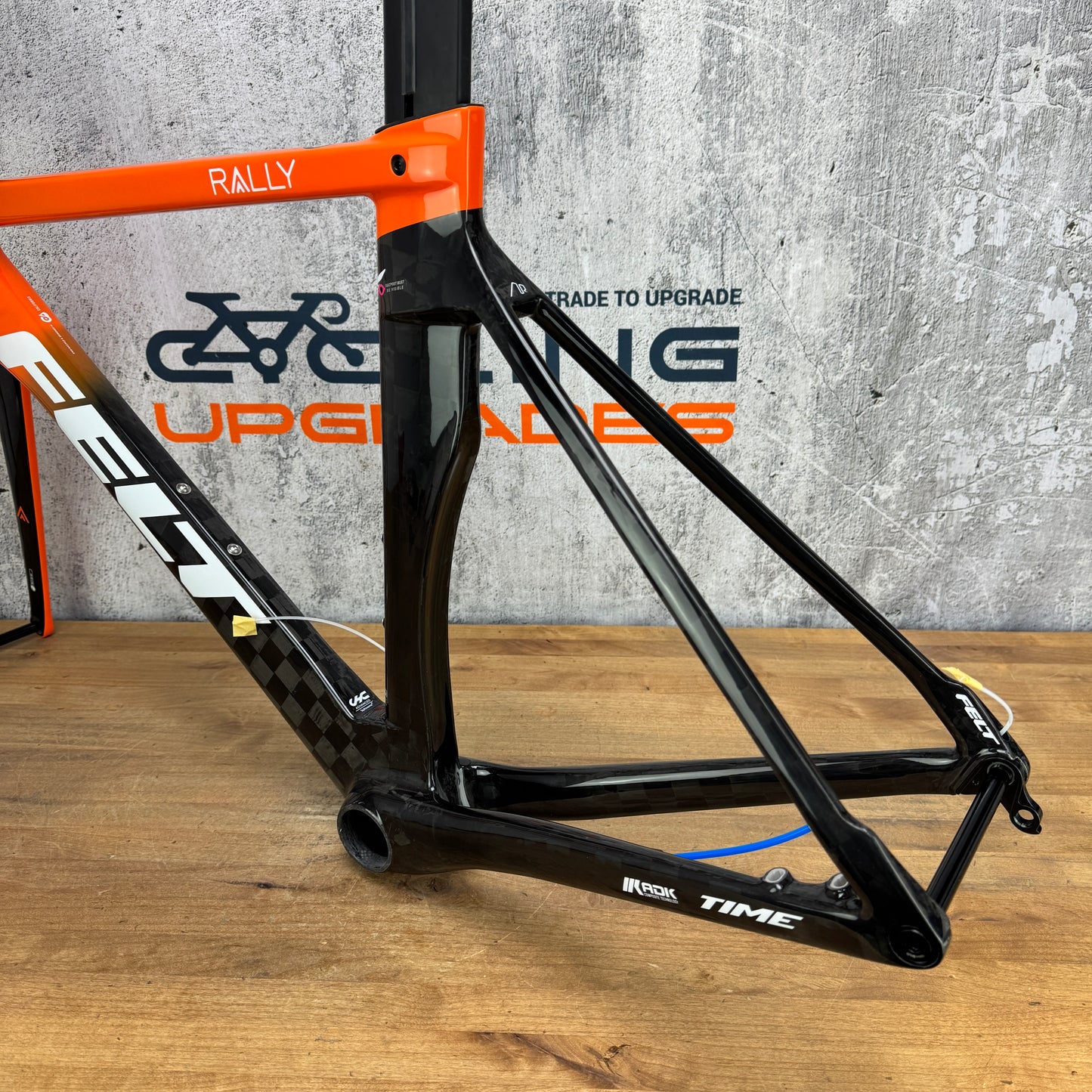 New! 2020 Felt AR Advanced Team Rally 51cm Carbon Disc Frameset 700c Orange
