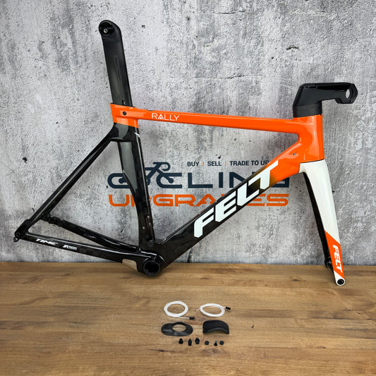 2020 Felt AR Advanced Team Rally 54cm Carbon Disc Frameset 700c Orange