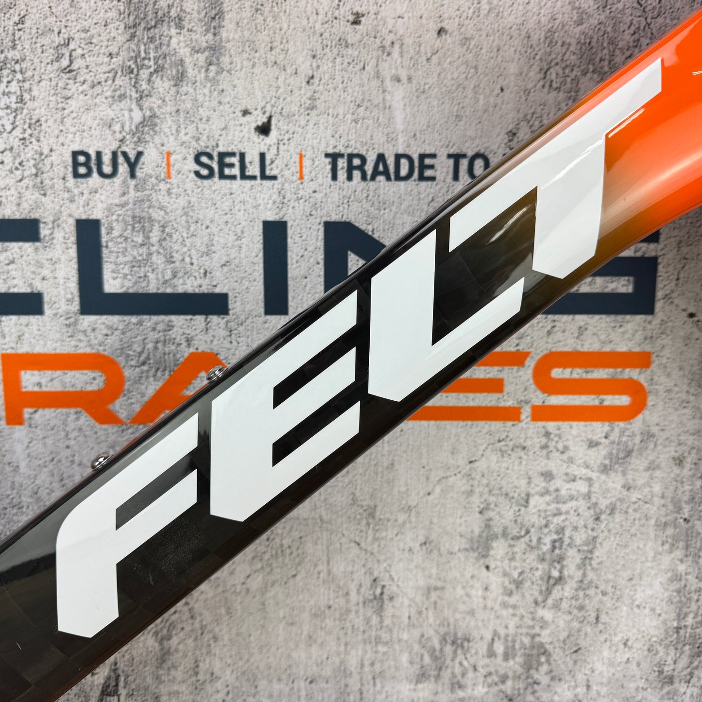 2020 Felt AR Advanced Team Rally 54cm Carbon Disc Frameset 700c Orange