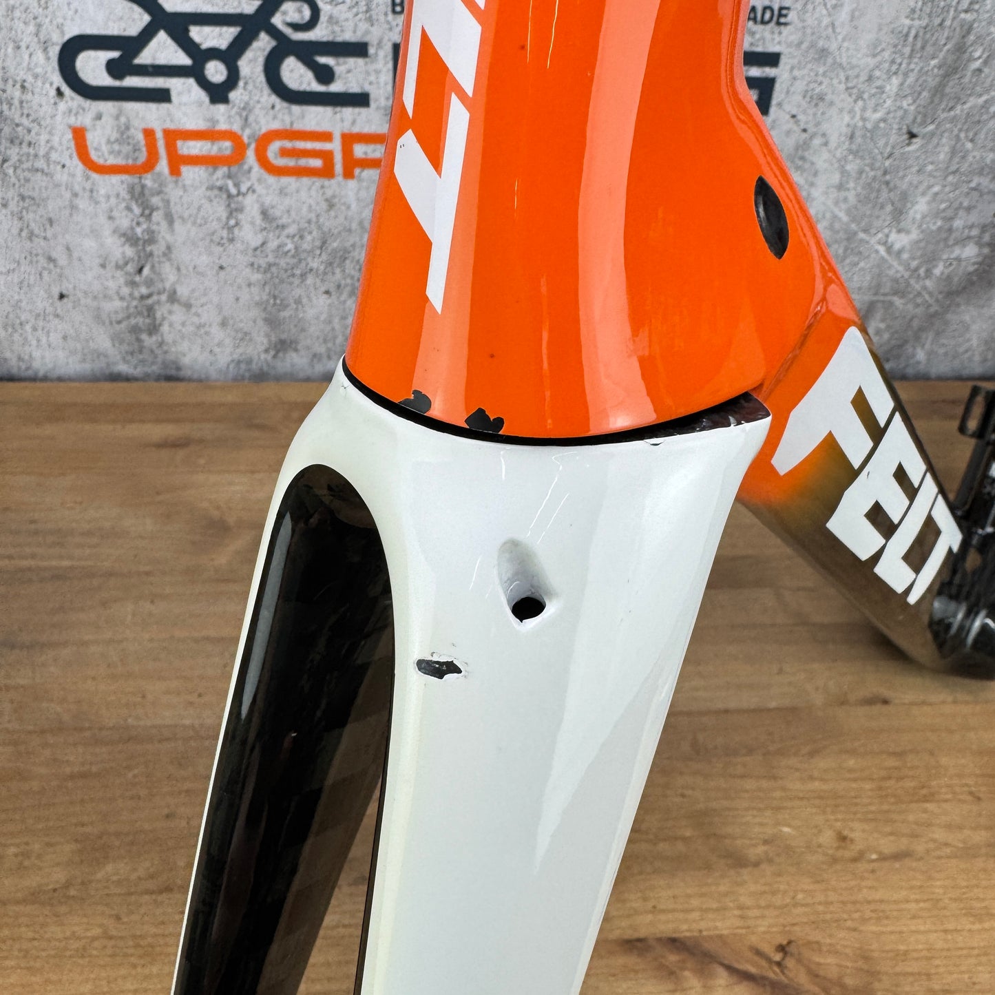 2020 Felt AR Advanced Team Rally 54cm Carbon Disc Frameset 700c Orange