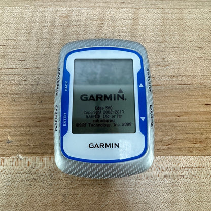 Garmin Edge 500 Blue Cycling GPS Bike Computer 60g