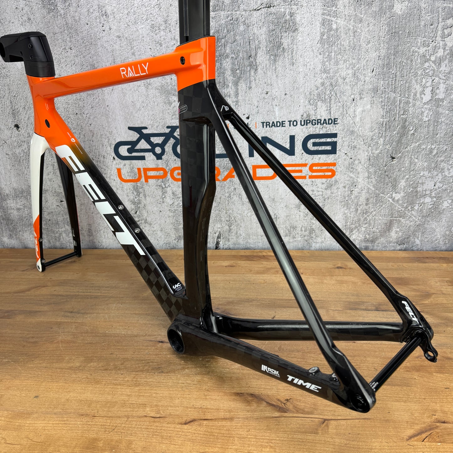 2020 Felt AR Advanced Team Rally 54cm Carbon Disc Frameset 700c Orange