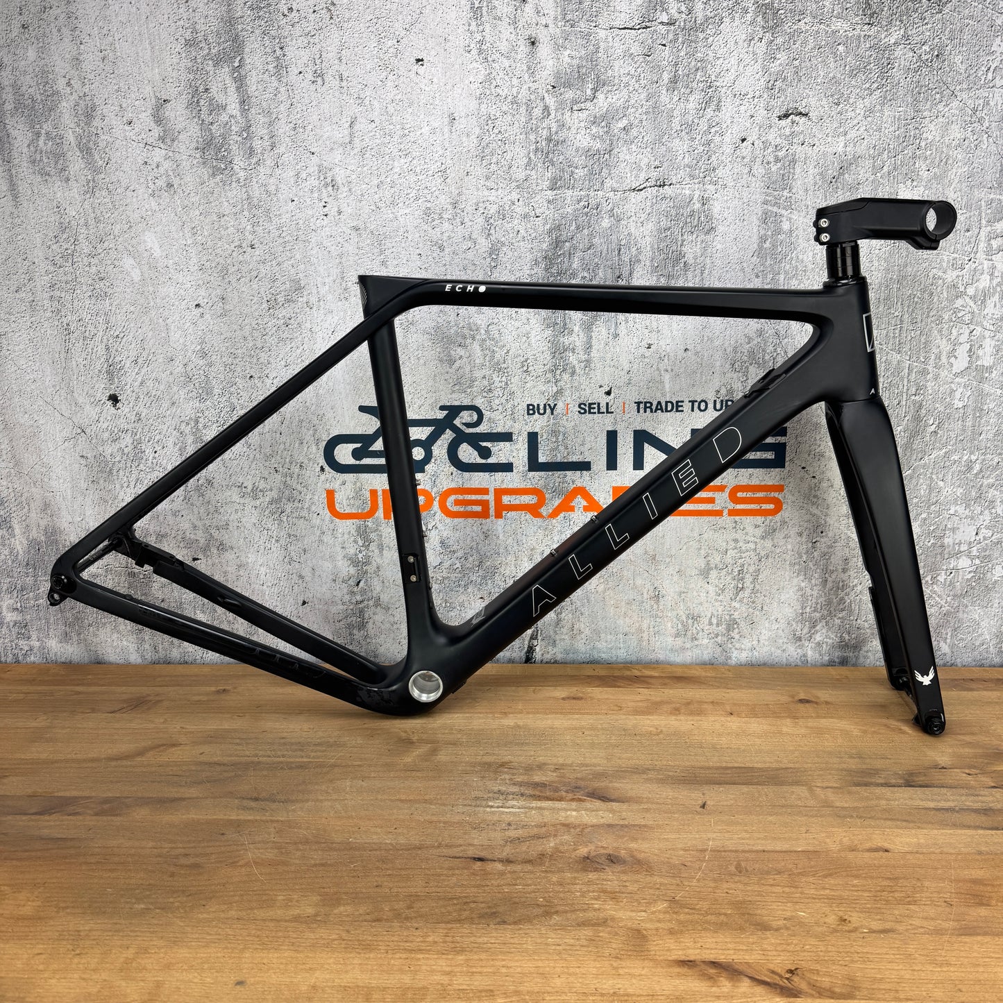 2023 Allied Echo Road Gravel XS Carbon Disc Brake Frameset 700c 1966g