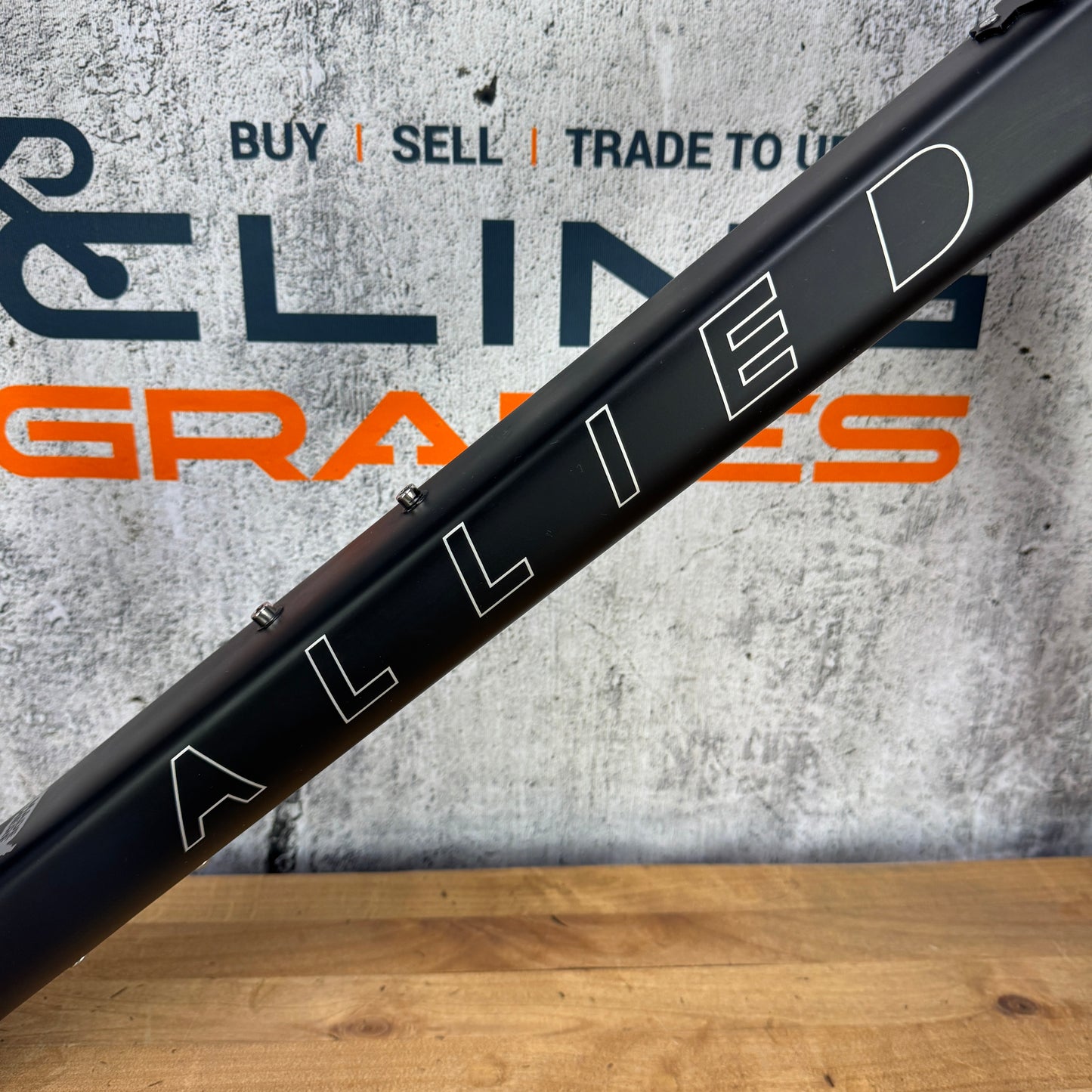 2023 Allied Echo Road Gravel XS Carbon Disc Brake Frameset 700c 1966g