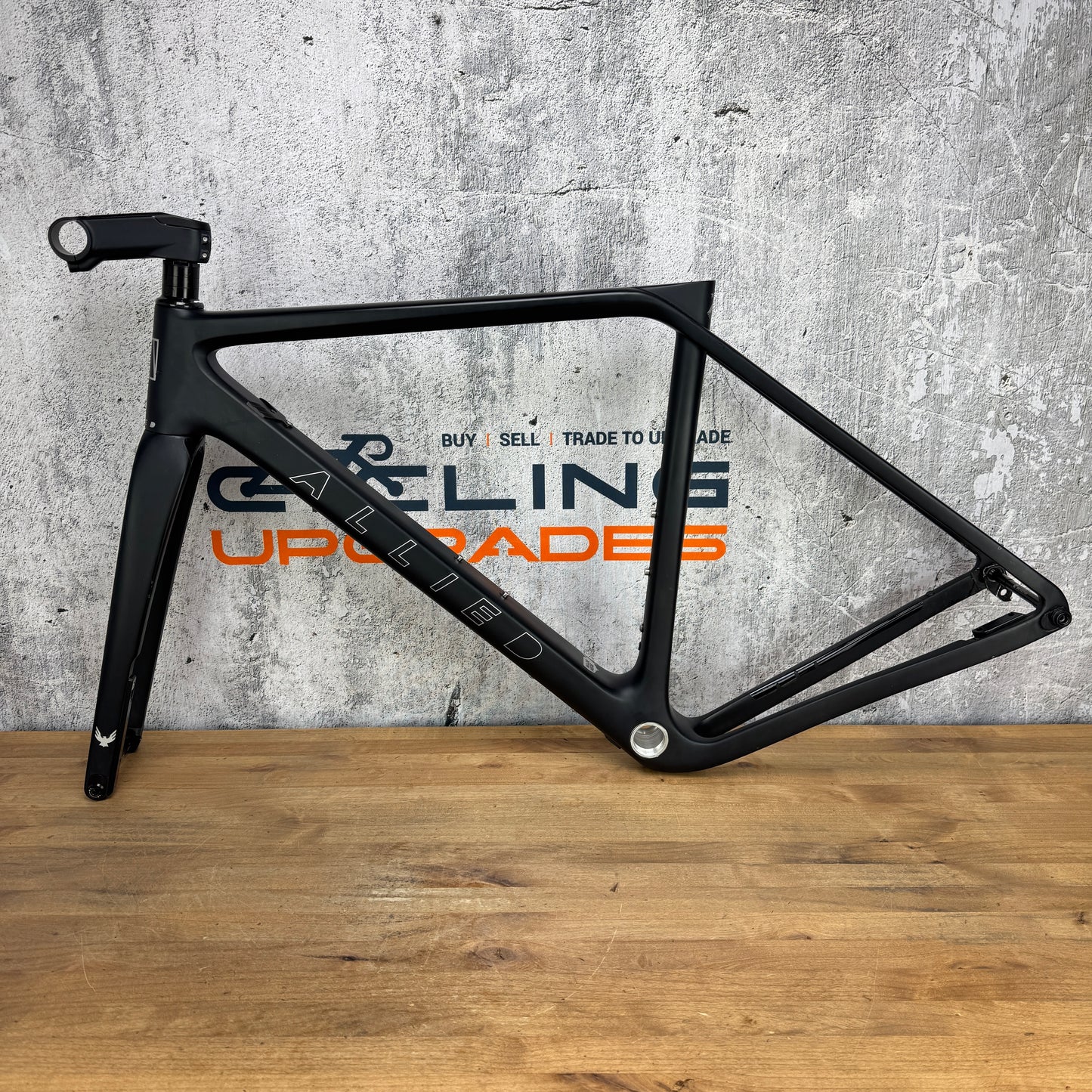 2023 Allied Echo Road Gravel XS Carbon Disc Brake Frameset 700c 1966g